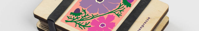 Pocket Flower Press – Cosmos Floral Design for Nature Pressing | Studio Wald | Flower Press Kit | BPPC | AllotMate Essentials