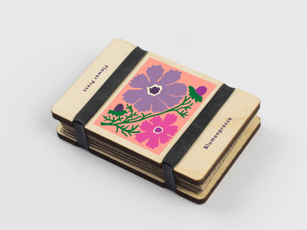 Pocket Flower Press – Cosmos Floral Design for Nature Pressing | Studio Wald | Flower Press Kit | BPPC | AllotMate Essentials