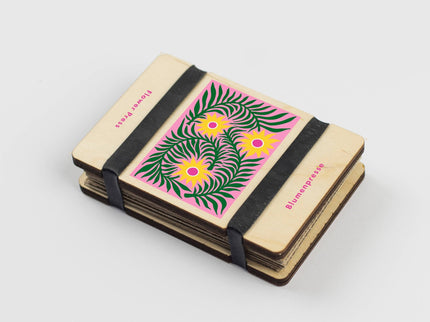 Pocket Flower Press – Teasel Design for Wildflower Crafting | Studio Wald | Flower Press Kit | BPPTE | AllotMate Essentials