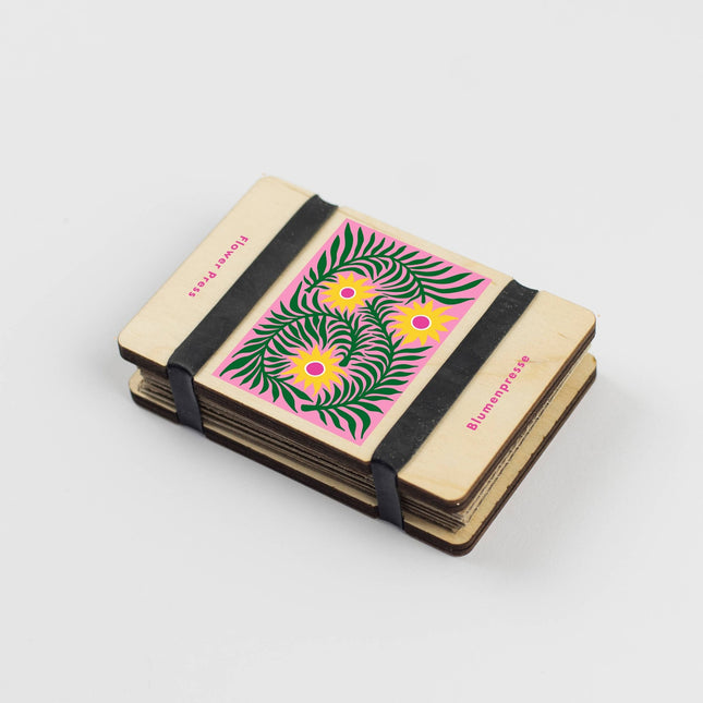 Pocket Flower Press – Teasel Design for Wildflower Crafting | Studio Wald | Flower Press Kit | BPPTE | AllotMate Essentials