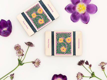 Pocket Flower Press – Teasel Design for Wildflower Crafting | Studio Wald | Flower Press Kit | BPPTE | AllotMate Essentials