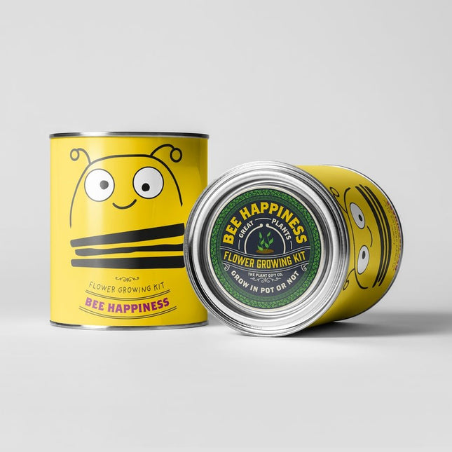 The Plant Gift Co. The Plant Gift Co. - Big Bee Happiness Eco Plant Grow Kit - Plant Growing Kit - AllotMate Essentials - BIG - BEE - HPP - 