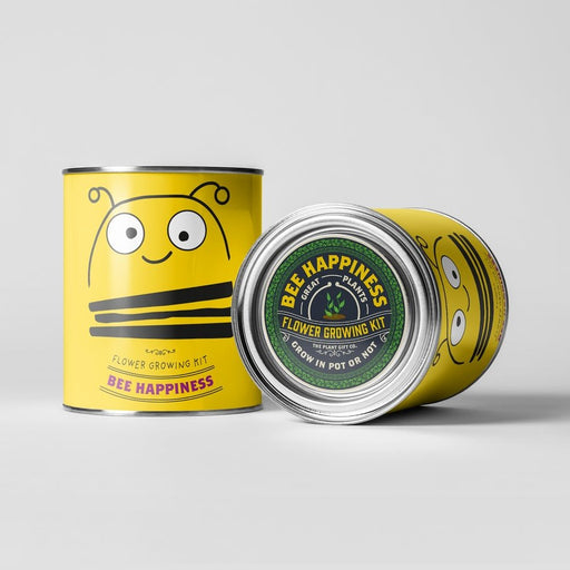 Big Bee Happiness Grow Kit – Pollinator - Friendly Plant Gift | The Plant Gift Co. | Plant Growing Kit | BIG - BEE - HPP | AllotMate Essentials
