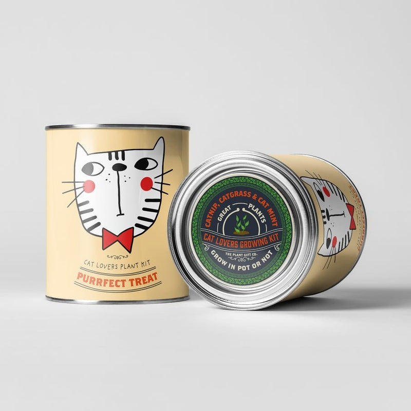 Cat - Friendly Plant Grow Kit – Perfect Gift for Cat Owners | The Plant Gift Co. | Plant Growing Kit | THEPLANTCO - CATLOVERS | AllotMate Essentials