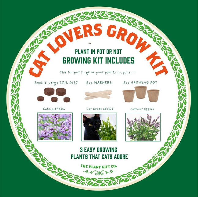 The Plant Gift Co. The Plant Gift Co. - Cat Lovers Plants - Plant Growing Kit - AllotMate Essentials - THEPLANTCO - CATLOVERS - 