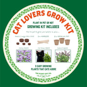 Cat - Friendly Plant Grow Kit – Perfect Gift for Cat Owners | The Plant Gift Co. | Plant Growing Kit | THEPLANTCO - CATLOVERS | AllotMate Essentials