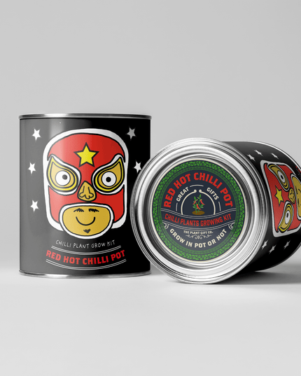 Hot Chilli Plant Grow Kit – Gift for Gardeners | The Plant Gift Co. | Plant Growing Kit | THEPLANTCO - HOTCHILLIPLANTS | AllotMate Essentials