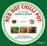 Hot Chilli Plant Grow Kit – Gift for Gardeners | The Plant Gift Co. | Plant Growing Kit | THEPLANTCO - HOTCHILLIPLANTS | AllotMate Essentials