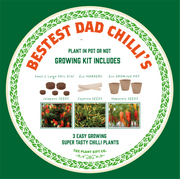 Grow Your Own Chilli Kit – 'Number One Dad' Gift Set | The Plant Gift Co. | Plant Growing Kit | THEPLANTCO - NO1DAD | AllotMate Essentials