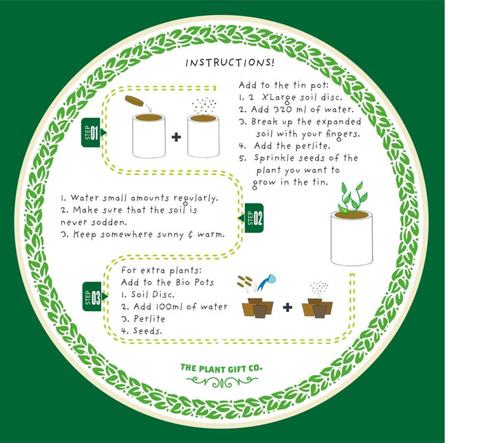 The Plant Gift Co. The Plant Gift Co. - Percy Pricklebum. Grow Your Own Cacti Kit - Plant Growing Kit - AllotMate Essentials - PRC - PRC - 
