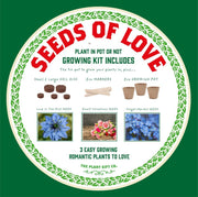 Seeds of Love Plant Kit – Eco - Friendly Romantic Gift | The Plant Gift Co. | Flower Plant Kit | SDS - OF - LV - GRW | AllotMate Essentials