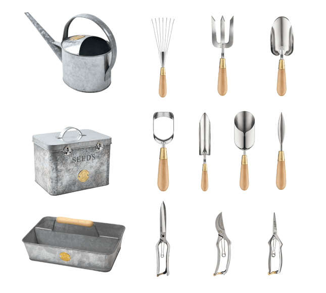 The Ultimate Sophie Conran Gardening Toolkit – 13 Piece Gift Set | Burgon & Ball | Garden Tool Set | | AllotMate Essentials