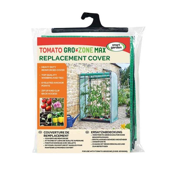 Tomato GroZone Max Replacement Cover, 1.5m x 1m x 0.8m | Cold Frame Replacement Cover | 6510007 5050642018326 | AllotMate Essentials