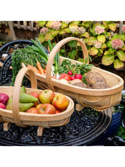 Traditional Garden Trug, Large Wooden Harvesting Trug, 57cm Length | Garden Tools and Accessories | 5019360006985 5019360006985 | AllotMate Essentials