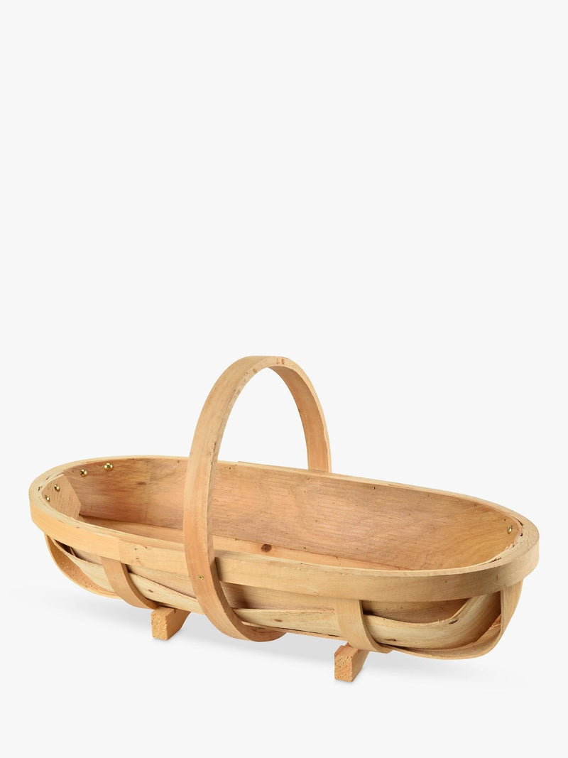 Traditional Garden Trug, Large Wooden Harvesting Trug, 57cm Length | Garden Tools and Accessories | 5019360006985 5019360006985 | AllotMate Essentials