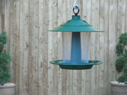 Lantern Bird Seed & Nut Feeder – Hanging Feeder for Wild Birds | Garland