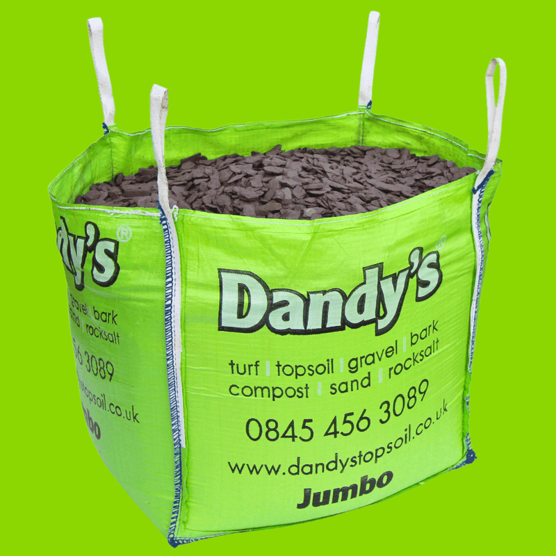 Welsh Blue Plum Crushed Slate Chippings 40mm | Gravel, Slate & Aggregates | DCWS40JBB Custom Product | AllotMate Essentials