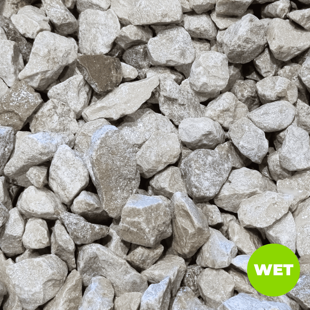 White Grey Limestone Gravel Chippings | Dandy's Topsoil & Landscape ...