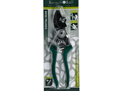 Rose Pruner – Ideal for Thorny Stems & Roses | RHS by Burgon & Ball | Rose Pruner | GTO/CHP 5019360003199 | AllotMate Essentials