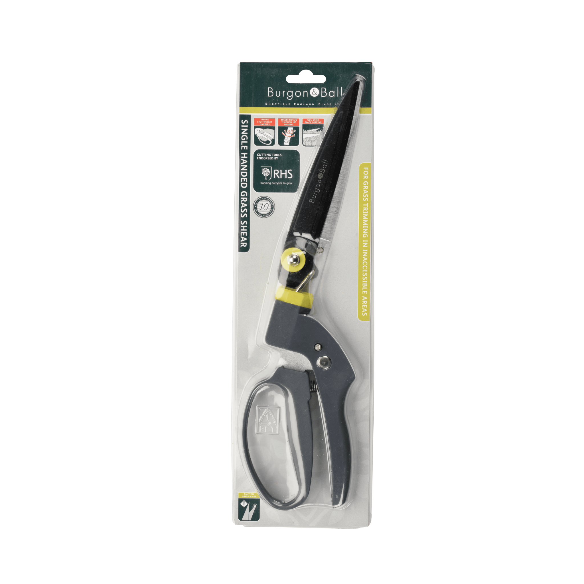 Single Handed Grass Shear – Precision Lawn Edging Tool | RHS by Burgon ...
