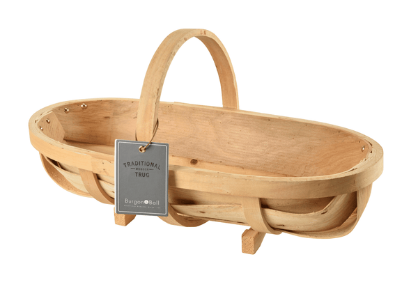 Traditional Garden Trug – Large Size for Harvesting & Carrying | Burgon & Ball | Trug | GHV/TRL 5019360006985 | AllotMate Essentials