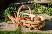 Traditional Garden Trug – Large Size for Harvesting & Carrying | Burgon & Ball | Trug | GHV/TRL 5019360006985 | AllotMate Essentials