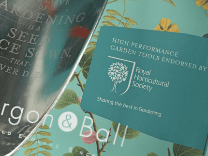Flora & Fauna Garden Gift Set – Trowel & Secateurs in RHS Design | Burgon & Ball | Garden Trowel & Secateurs Gift Set | GRH/TSBOXFF 5019360013013 | AllotMate Essentials