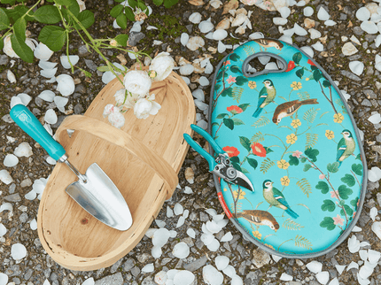 Flora & Fauna Garden Gift Set – Trowel & Secateurs in RHS Design | Burgon & Ball | Garden Trowel & Secateurs Gift Set | GRH/TSBOXFF 5019360013013 | AllotMate Essentials