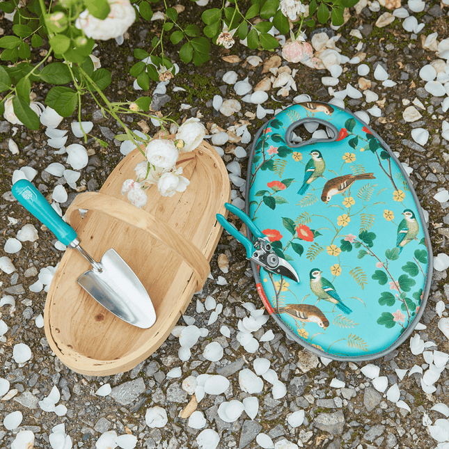 Burgon and Ball Flora and Fauna Trowel and Secateurs - Garden Trowel & Secateurs Gift Set - AllotMate Essentials - GRH/TSBOXFF - 5019360013013