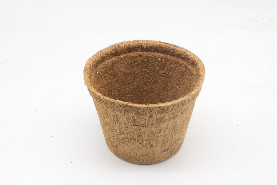CoirProducts 13 cm Coir Pots | Plant Pots | 100% Biodegradable | 1 Ltr - Pots - AllotMate Essentials - CP13 - 5060861940162