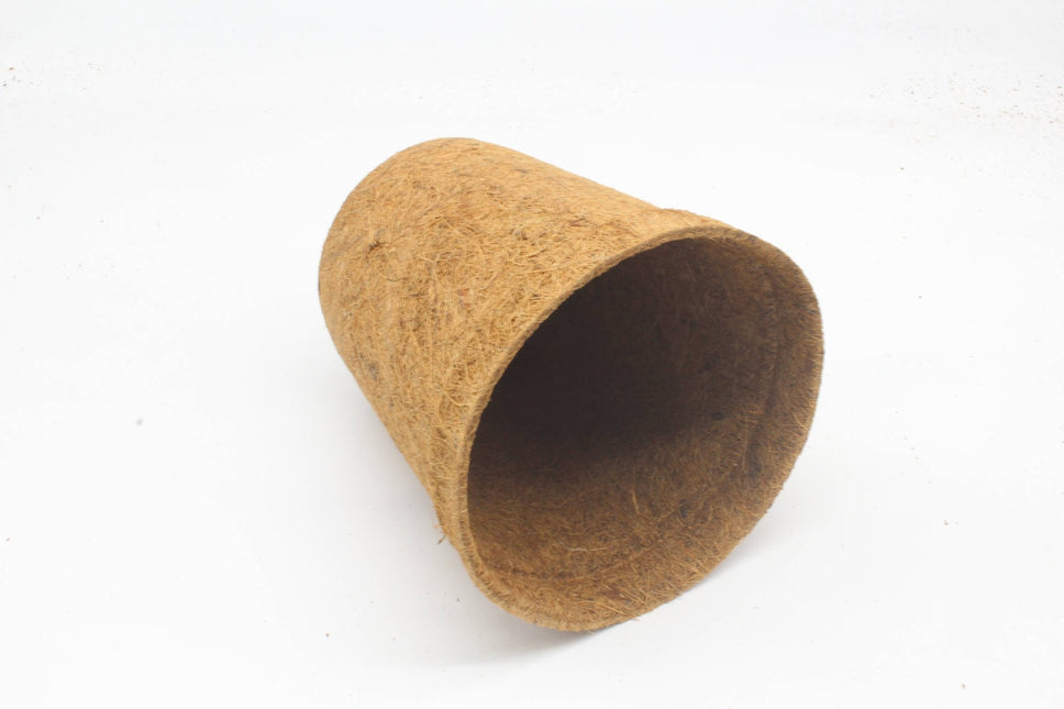 CoirProducts 17 cm Coir Pots | Plant Pots | 100% Biodegradable | 2.8 Ltr - Pots - AllotMate Essentials - CP17 - 5060861940650