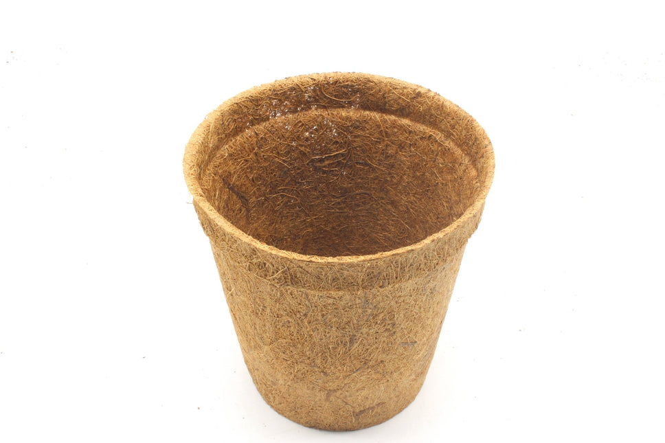 CoirProducts 17 cm Coir Pots | Plant Pots | 100% Biodegradable | 2.8 Ltr - Pots - AllotMate Essentials - CP17 - 5060861940650