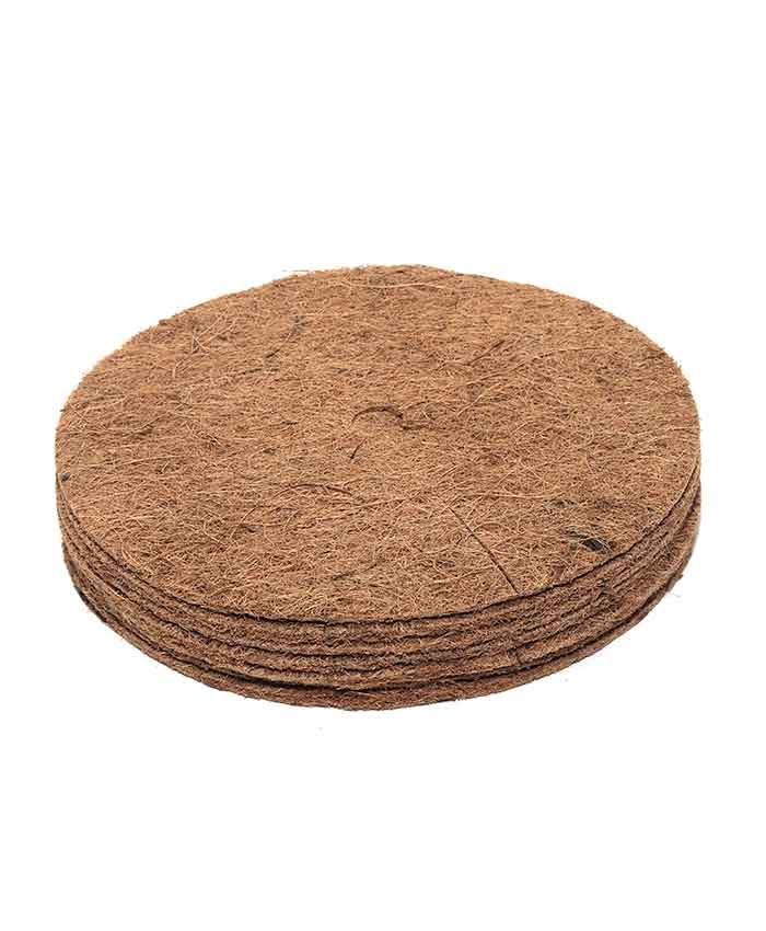Mulch Mats – Biodegradable Weed Control Discs for Plants in 30cm & 40cm | CoirProducts | Mulch Mat | CP30 22723090 | AllotMate Essentials