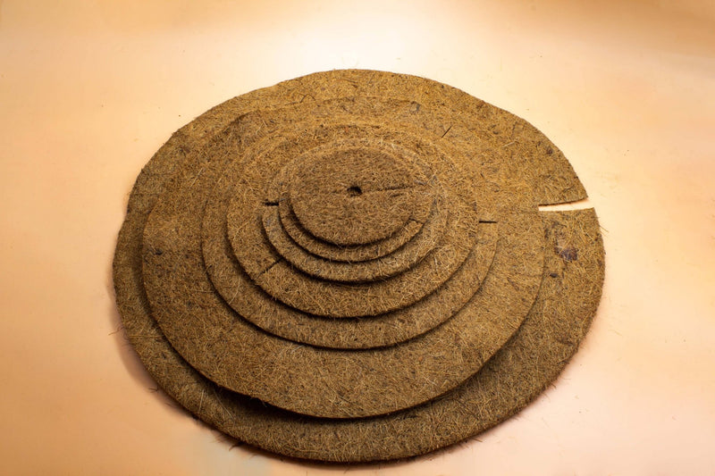 Mulch Mats – Biodegradable Weed Control Discs for Plants in 30cm & 40cm | CoirProducts | Mulch Mat | CP30 22723090 | AllotMate Essentials