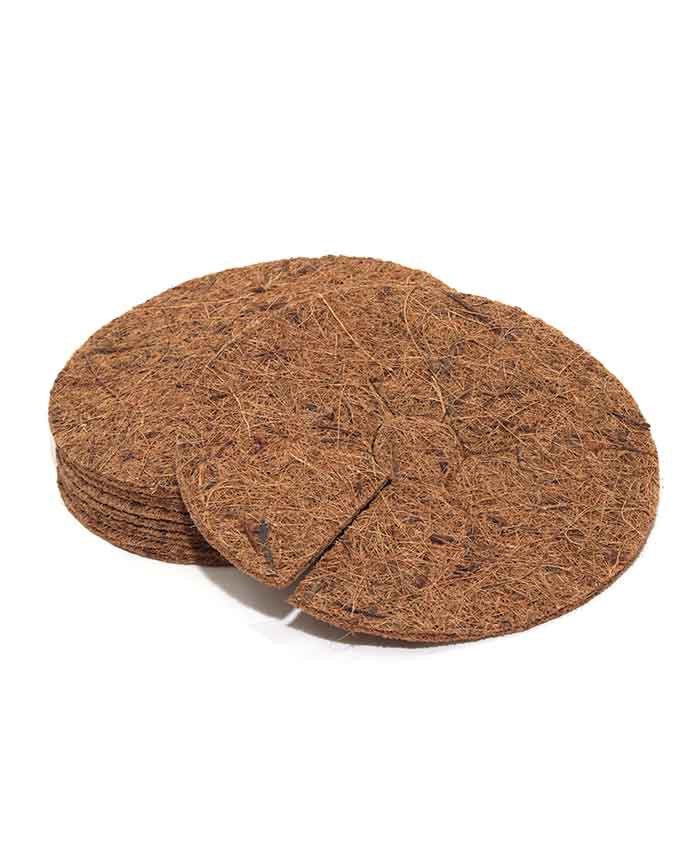 Mulch Mats – Biodegradable Weed Control Discs for Plants in 30cm & 40cm | CoirProducts | Mulch Mat | CP30 22723090 | AllotMate Essentials