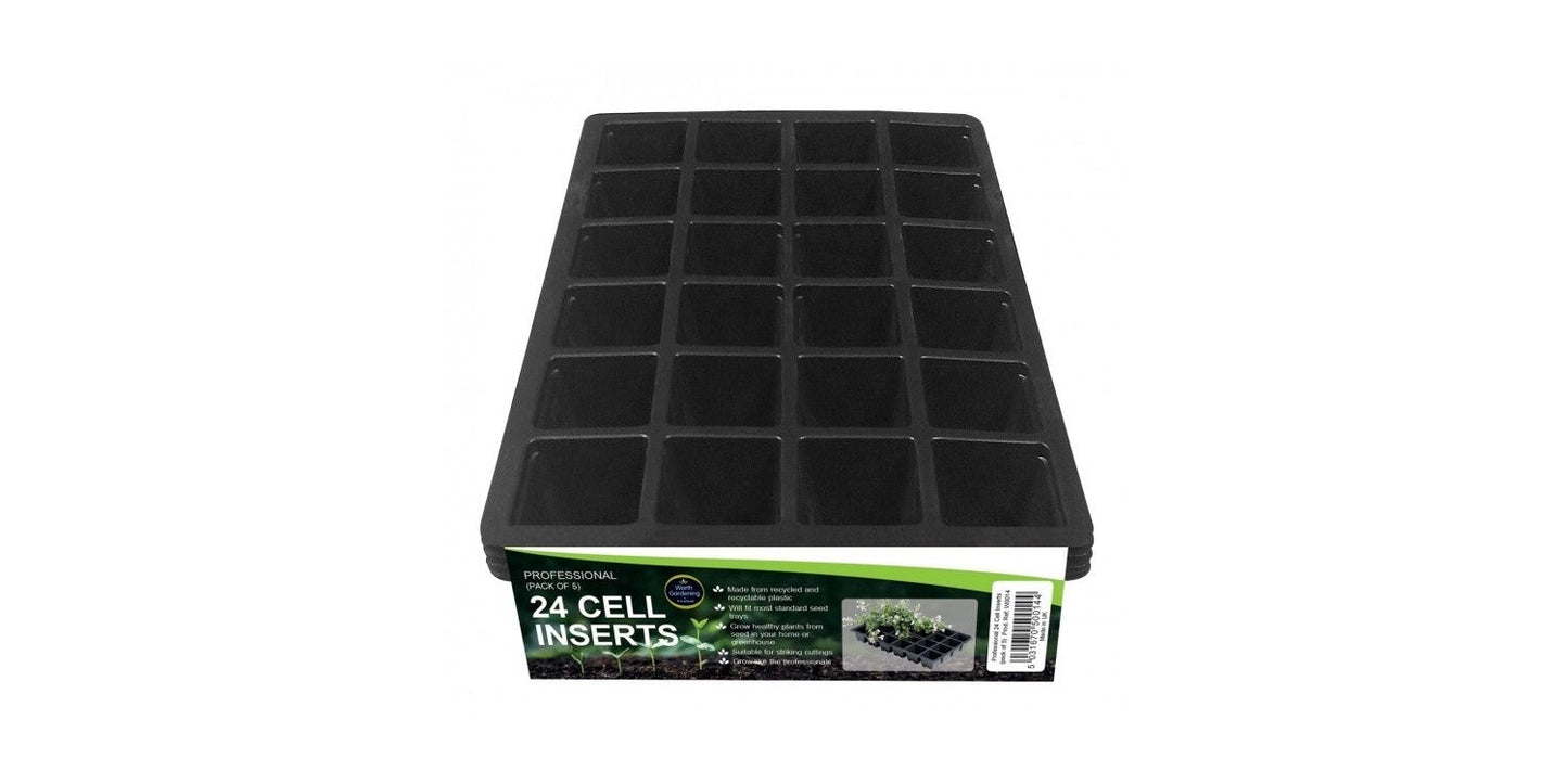  Garland Professional 24 Cell Inserts (Pack of 5) W0014 The Green Thumb Club