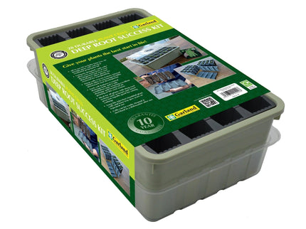 28 Cell Deep Root Success Kit – Propagation Tray for Long Rooted Plants | Garland | Unheated Propagation | G227 5031670004215 | AllotMate Essentials