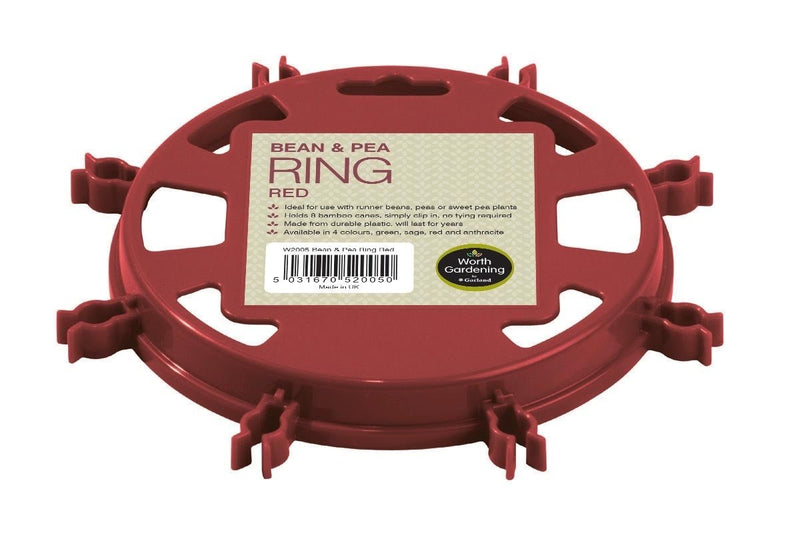 Bean & Pea Support Ring – Durable Metal Frame for Climbing Crops | Garland | Bean & Pea Ring | W2005 5031670520050 | AllotMate Essentials