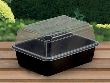 Budget Propagator With Holes – Compact Seed Propagation Tray in Small, Narrow or Large | Recycled Plastic by Garland | Unheated Propagation | G133 5031670002822 | AllotMate Essentials