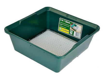 2 - in - 1 Soil Sieve – Interchangeable Mesh for Compost & Potting | Garland | Sieve | G104 5031670002471 | AllotMate Essentials