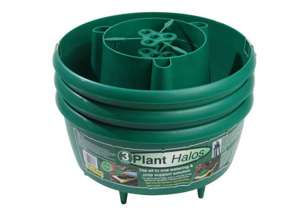 Plant Halos – Set of 3 – Watering & Feeding Support Rings | Garland | Plant Support | G167G 5031670003133 | AllotMate Essentials
