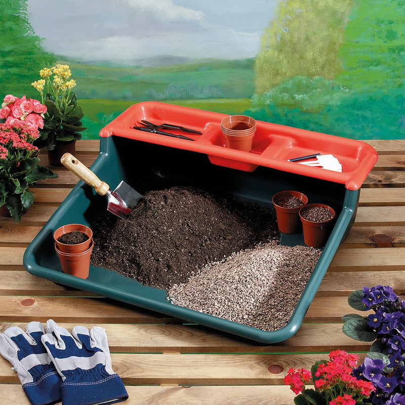 Tidy Tray – Mess - Free Potting Workstation | Durable Plastic by Garland | Potting Tray | G48B 5031670003171 | AllotMate Essentials