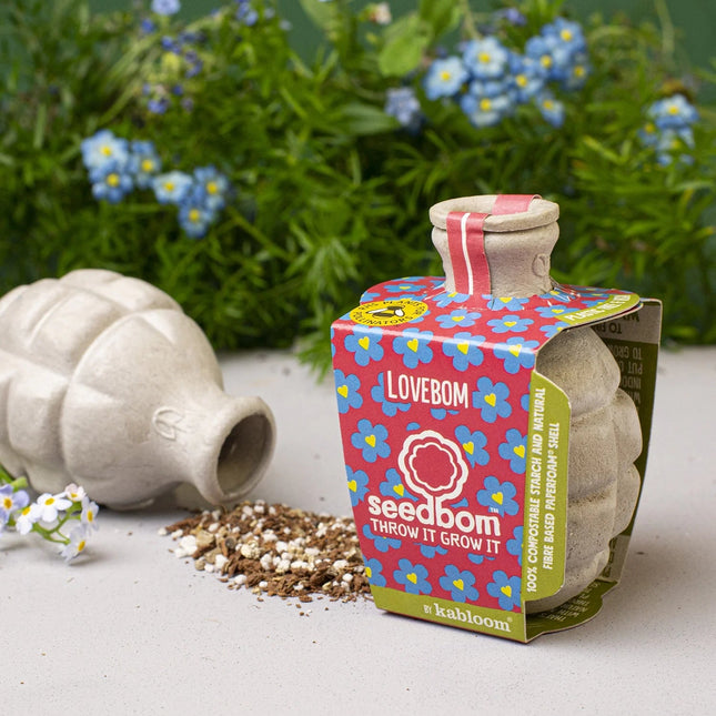 Kabloom Lovebom (Forget - Me - Not) Seedbom - Flower Seeds - AllotMate Essentials - LB6890 - 69643794