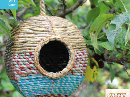 Anita Artisan Bird Nester – Handwoven Nesting Shelter | Wildlife World | Bird Nester | AN1 679505021478 | AllotMate Essentials