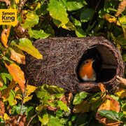 Brushwood Robin Nester – Natural Shelter for Robins & Small Birds | Wildlife World | Bird Nester | SKROBRNP 679505019253 | AllotMate Essentials