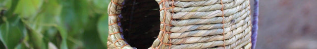 Shesali Artisan Bird Nester – Handmade Bird Shelter from Natural Materials | Wildlife World | Bird Nester | AN2 679505021485 | AllotMate Essentials